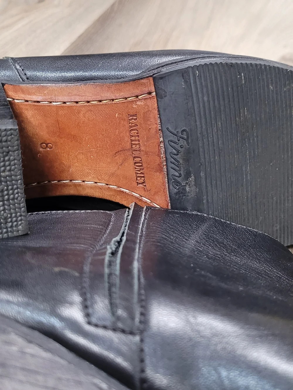 Rachel Comey Black Leather Ankle Booties